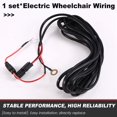 thumbnail image 2 of Electric Wheelchair Lift Battery Cable Wiring Harness for Harmar, 2 of 6