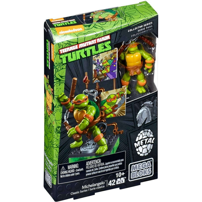 Mega Bloks Teenage Mutant Ninja Turtles Michaelangelo - Walmart.com