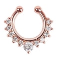 thumbnail image 1 of Nose Ring Fashion Rhinestone Decorative Creative Nose Hoop Nose Piercing Jewelry, 1 of 7