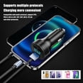 thumbnail image 4 of Methold Adaptador de teléfono para automóvil USB tipo C de compatibilidad universal: cargador de teléfono para automóvil conveniente y Teléfono y Comunicación, 4 of 6