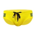 thumbnail image 3 of Kakii Men's Quick Dry Swim Briefs Bikini Swimsuit Board Shorts with Adjustable Drawstring, 3 of 7