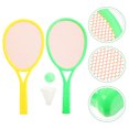 thumbnail image 1 of CTIRCHIU 1 Set Kids Badminton Rackets Set Nylon Assorted Color Hand-eye Coordination Improvement, 1 of 5