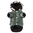 thumbnail image 2 of BAGGUCOR Cozy Winter Coat Cotton Blend Large Puppy Dog One-Pieces, Black, L, 2 of 8