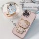 thumbnail image 4 of Funda Kitty Soporte Anticaída Con Espejo Para iPhone + Mica, 4 of 7