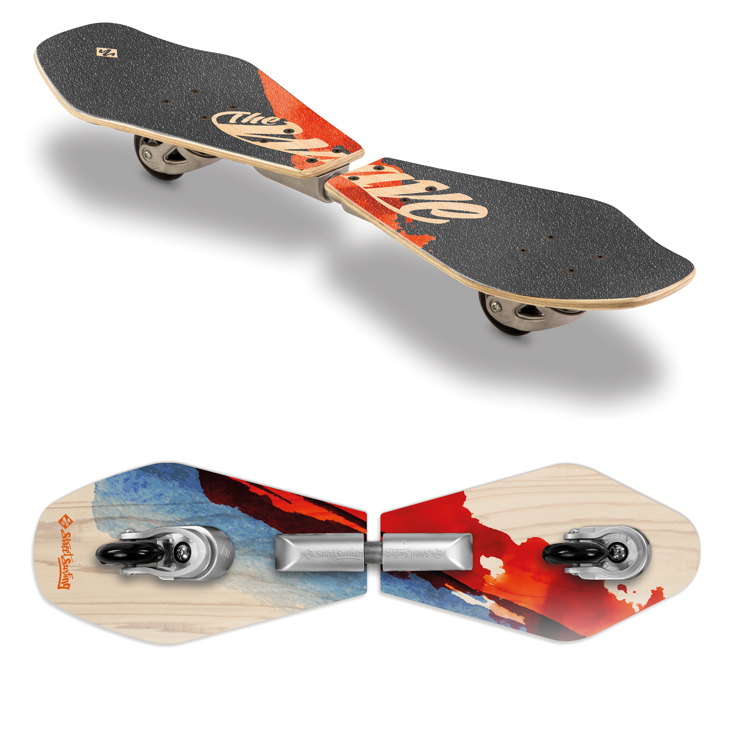 Waveboard Longboard Surfboard Skateboard Wave Caster Board Streetboard ABEC7 