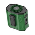 thumbnail image 1 of Ventilador portátil de cintura, ventilador deportivo de refrigeración, recargable, fácil de transportar y rápido. Verde, 1 of 8