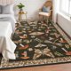 thumbnail image 3 of Qinaqin 5*7ft (152*213cm) Pearl Velvet 350Gsm cm de Anchoeight (Total About 1150Gsm) Cotton Tpr Anchoashed Folding Carpet Moderno Grass And Anchoarblers brown, 3 of 8