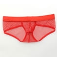 thumbnail image 4 of Calzoncillos de Malla Transpirables Ropas Interiores Lencería de Noche Bóxer Slips para Hombres SG, 4 of 9