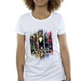 thumbnail image 3 of DC Comics T-Shirt Complet en Coton Noir Adam JSA pour Femmes, 3 of 4