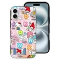 thumbnail image 2 of Letter Hello Kitty3326 Compatible with iPhone 16 Plus Case Full Covered Soft Slim Rugged TPU Phone Case Shockproof Non-Slip Anti-Fingerprint Basic Cases Protection, 2 of 5