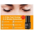 thumbnail image 3 of Lady Black Eyelash Extensions Glue 5ml Professional Max Bonding Strength Lash Glue, 1-3 Sec Fast Drying 5-6 Weeks Retention, 3 of 5