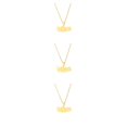 thumbnail image 4 of Collar de acero inoxidable Minnieouse Color dorado, 4 of 6