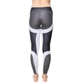 thumbnail image 2 of GS4LESS Women's Honeycomb Three Pattern Novelty Leggings, Black, Medium, 2 of 3