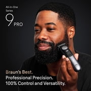 Braun Series 9 PRO All-in-One Beard & Body Grooming Kit for Men, Cordless Trimmer, Hair Clippers & Shaver for Face, Hair & Body with Gillette Labs Razor