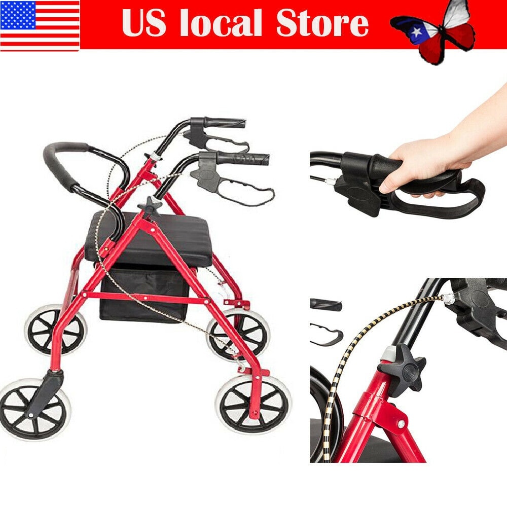 Adult Walkers For Seniors,Walker With Seat And Wheels, Rolling Walker ...