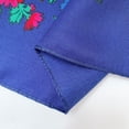 thumbnail image 3 of Scarfs for Women BWASD Casual Lightweight Soft Floral Embroidered Summer Sunscreen Scarf Retro Beach Shawl Wrap for Spring Outdoor Outfit, 3 of 4