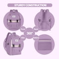 thumbnail image 6 of Gynky School Backpack High School Bookbag Durable Large Capacity Lightweight Daypack for College Students Travel Daypack, 6 of 6