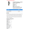 thumbnail image 2 of In-Tank Electric Fuel Pump - Compatible with 1990 - 1997 Mazda Miata 1991 1992 1993 1994 1995 1996, 2 of 2