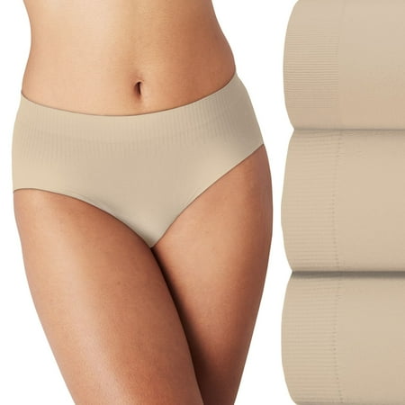 Women's Bali® Comfort Revolution® 3-Pack Modern Seamless Brief Panties DFMSB3 Color: Taupe Taupe Taupe Size: 5