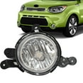 thumbnail image 2 of JX RACING·PERFORMANCE·ACCESSORIES Passenger Right Side Fog Lamp Compatible with Kia Soul 2014-2016 Fog Light Assembly Halogen Clear Lens 1pc W/ Bulb, 2 of 4