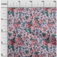thumbnail image 2 of oneOone Cotton Silk Light Pink Fabric Florals Diy Clothing Quilting Fabric Print Fabric By Yard 42 Inch Wide, 2 of 4