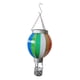 thumbnail image 5 of Lámpara solar con forma de globo aerostático, elegante, impermeable, decorativa, para exteriores, colgante Estilo C, 5 of 9