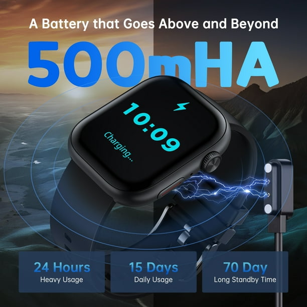 Smart Watch for Men Women, 2.01
