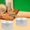 thumbnail image 2 of MOVTOTOP Boîte en Étain Auto-Scellante avec Couvercle 180 ml, 10 Pcs Contenant Alimentaire à Presser, Boîte Vide pour Nourriture pour Animaux Contenants à Collation Rechargeables Boîte Hermétique pour Poisson Viande Nourriture pour Animaux Argent, 2 of 8