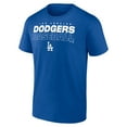thumbnail image 2 of Men's  Royal Los Angeles Dodgers Stacked Baseball T-Shirt, 2 of 3