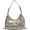 Silver, variant on Kukuzhu Hobo Bags for Women Puffer Down Soft Padding Shouder Bag Lightweight Waterproof Top Handle Tote Bag