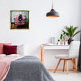 thumbnail image 3 of Stupell Industries Bohemian Girlie Rabbit in Tutu Gold Floating Frame Canvas Art, 25 x 25, by Lucia Heffernan, 3 of 7
