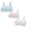 White 1PCS & Blue 1PCS & Pink 1PCS, variant on Kids Bras for Girls 10-12 Lightweight Soft Comfy Training Bra Girl Wireless Breathable Camisole Solid Color Lightly Padding Yoga Crop Tops for Teens