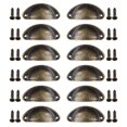 thumbnail image 1 of 12 piezas de hardware de gabinete Sunnimix perillas de cocina Bronce verde Tiradores de armario, 1 of 8