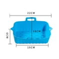 thumbnail image 3 of Air Fryer Silicone Baking Tray Pan Rectangle Reusable Heat Resistant Air Fryer Liner Kitchen Tools, 3 of 9