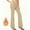 Beige, variant on Vivianyn HD Women's Fleece Lined Flare Dress Pants, High Waist Stretchy Business Casual Trousers,Light Blue,Size S-XXL