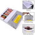 thumbnail image 4 of Bolsa de seguridad Lipo Guard, bolsa de seguridad a prueba de explosiones, portátil, 215x115x155mm para RC FPV Racing Drone, batería de coche segura, 4 of 4