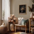 thumbnail image 2 of Framed Vintage Floral Wall Art, Rustic Dark Moody Flower Paintings Wall Decor, Retro Farmhouse Botanical Pictures Canvas Prints Neutral Aesthetic Home Decor for Living Room Bedroom 12x16 inch, 2 of 18
