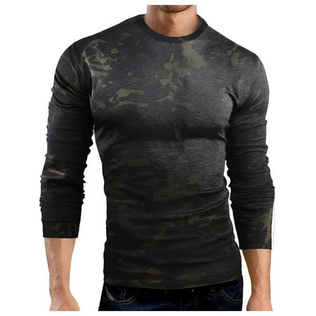 

Men s Breathable Sports Camouflage Tight-fitting Long-sleeved Quick-drying Fitness Top