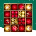 thumbnail image 4 of Adornos De Bolas Colgantes 44 Uds. Adornos de bolas, decoración ligera de bolas navideñas para decoración de fiestas navideñas, 4 of 5