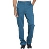 Dickies Essence Medical Scrubs Pant for Men Drawstring Zip Fly Plus Size DK160S, 3XL Short, Caribbean Blue
