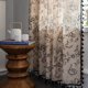 thumbnail image 4 of Cortinas bohemias para sala de estar, cortinas de lino para casa de campo, cortinas para dormitorio, cortinas de 84 pulgadas de largo TUNC Sencillez, 4 of 5