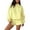 Yellow, variant on Cotton Sweatsuits Hoodie and Shorts Sets Womens 2 Piece Long Sleeve Oversized Pullover Hooded Tracksuit Fall Outfits (S, Sky Blue)