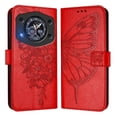 thumbnail image 4 of Case for Cubot A30 Premium Leather Flip Cover Magnetic Embossing Butterfly, 4 of 5