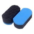 thumbnail image 1 of 2x 2 almohadillas de esponja para de coches, mantenimiento de automático, espuma de cera, pulido, Kit de limpieza de cocina, esponja de Sunnimix Esponja de lavado de autos, 1 of 8