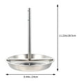 thumbnail image 3 of Rôtissoire en Acier Inoxydable Rôtissoire Verticale Grille pour Poulet Grille Plateau Plateau de Rôtissage pour Poulet, 3 of 9