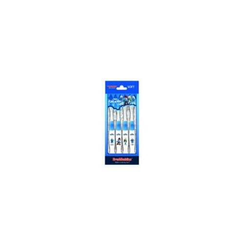 4 PACK THE SMURFS TOOTHBRUSHES FOR KIDS