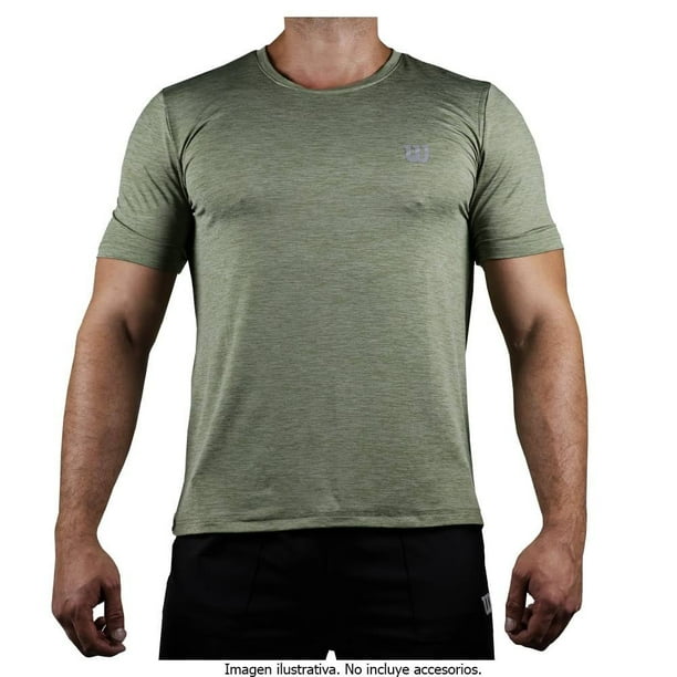 Playera Wilson Talla CH Deportiva Cuello Redondo Verde