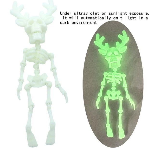Skeleton Fridge 3D Printed Funny Skeleton Fridge Mini Fridge With Movable Joints Color Human Refrigerator Locker Halloween Decorations Christmas Decorations Job Clip 3 Crush Sign Locking C Clamps for