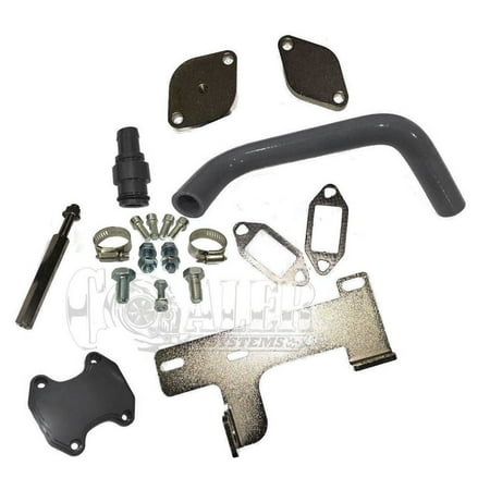 2011 EGR Valve Delete Kit Diesel Dodge Ram Cummins 6.7L Turbo valve (Best Transmission For 12 Valve Cummins)