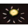 thumbnail image 5 of Set of 6 Small Diya Assorted color (Made of Clay with small content of wax), 5 of 9